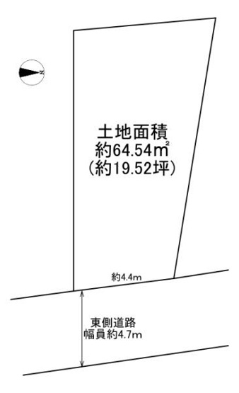 【土地図】 | 守口市佐太中町4丁目　売土地