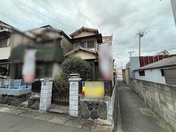 【前面道路含む現地写真】 | 守口市佐太中町4丁目　売土地