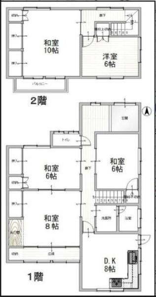 和歌山市松江北5丁目　中古戸建