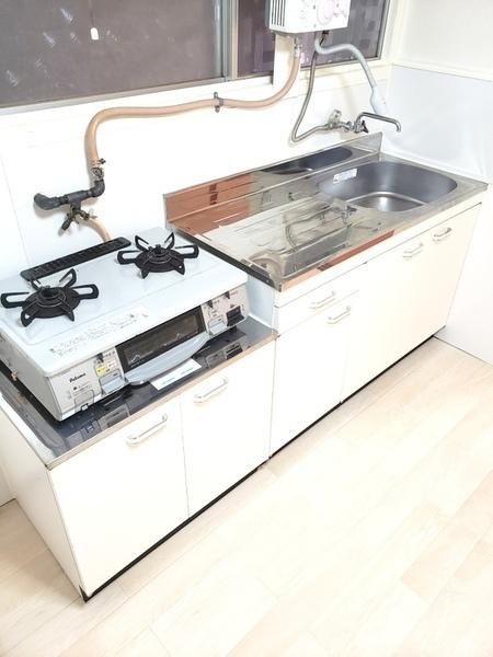 鶴町１丁目貸家のキッチン|★シンクも大きめ★