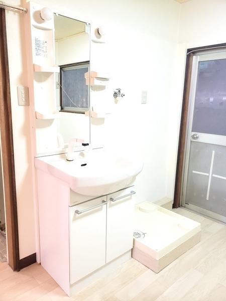 鶴町１丁目貸家の洗面所
