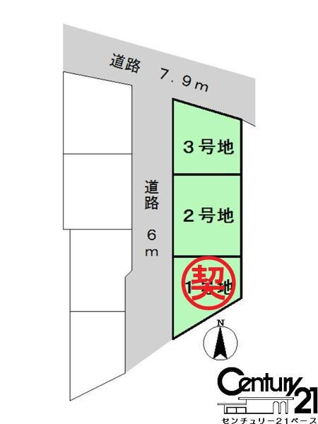 桜井市金屋 ３号地／一戸建の区画図|■こちらの物件は３号地です！■