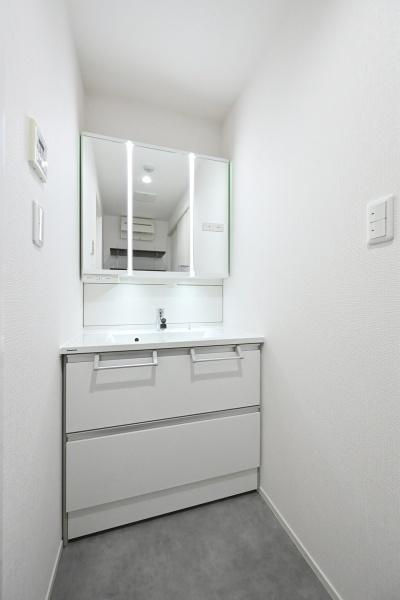 プレミスト葛城の独立洗面台|リフォーム済！使い勝手の良い綺麗な洗面室です！