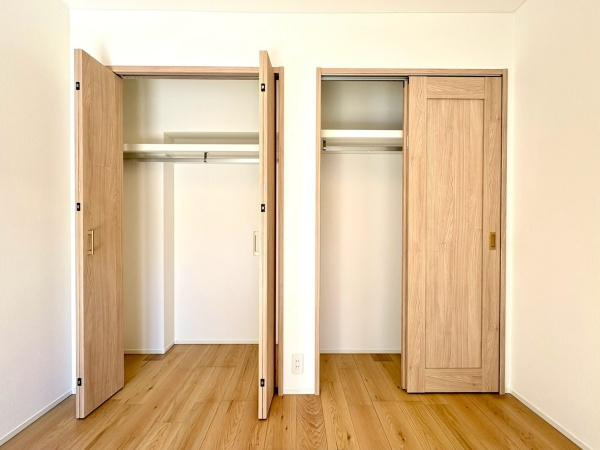 武蔵中原ローヤルパレスの収納|全部屋に収納があります。家族の思い出の品や沢山のお洋服も大切に保管することができます。