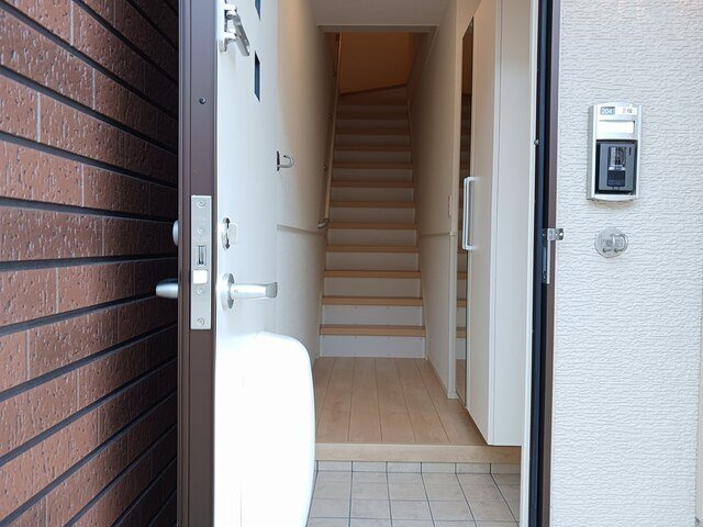 リバーサイドⅡの玄関