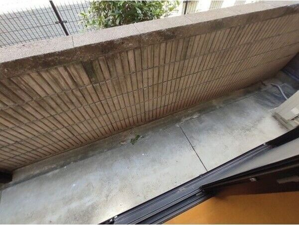 アンプルール クラージュ 別府のバルコニー