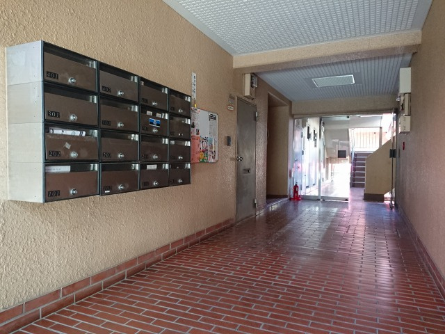 駒沢オリンピックマンションのロビー