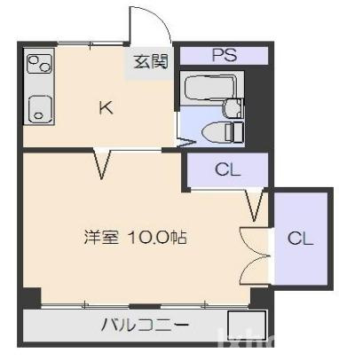 山崎第5マンションの間取り