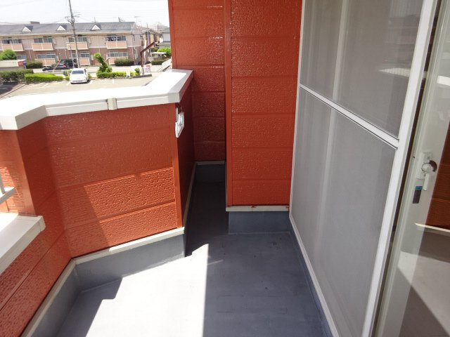 ヒューマンビレッジＡのバルコニー