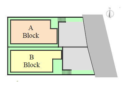 藤沢市大鋸　新築戸建　全２棟B号棟の区画図