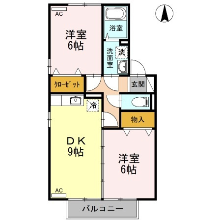 【間取り】 | セジュールＳＫⅢ