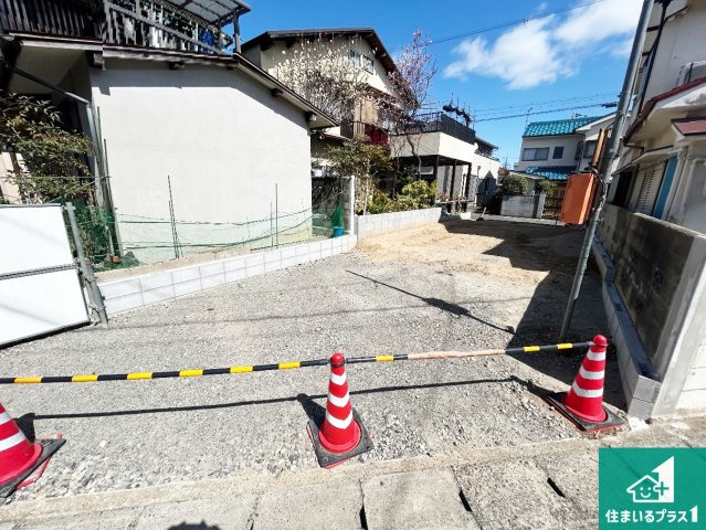 京都市山科区厨子奥苗代元町　第1期　新築一戸建ての外観|現在の進捗状況です！順調に作業進行中、完成が待ち遠しいです！詳細の間取り等、お気軽にお問い合わせください！