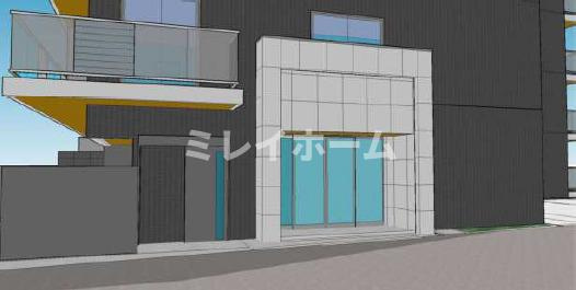 リヴシティ蒲田イーストのエントランス