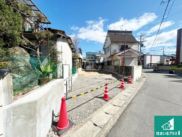 京都市山科区厨子奥苗代元町　第1期　新築一戸建ての外観|現在建築中！落ち着いた街並みで新生活を始めることが出来そう！周辺の物件も併せてご紹介させて頂きます！