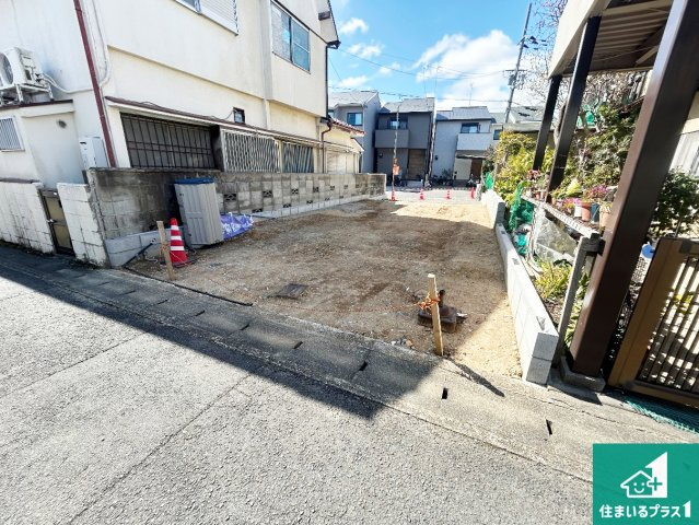 京都市山科区厨子奥苗代元町　第1期　新築一戸建ての外観|現在の進捗状況です！順調に作業進行中、完成が待ち遠しいです！詳細の間取り等、お気軽にお問い合わせください！