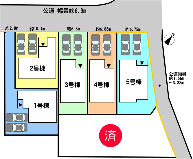 碧南市尾城町（2期施工）のその他|2号棟