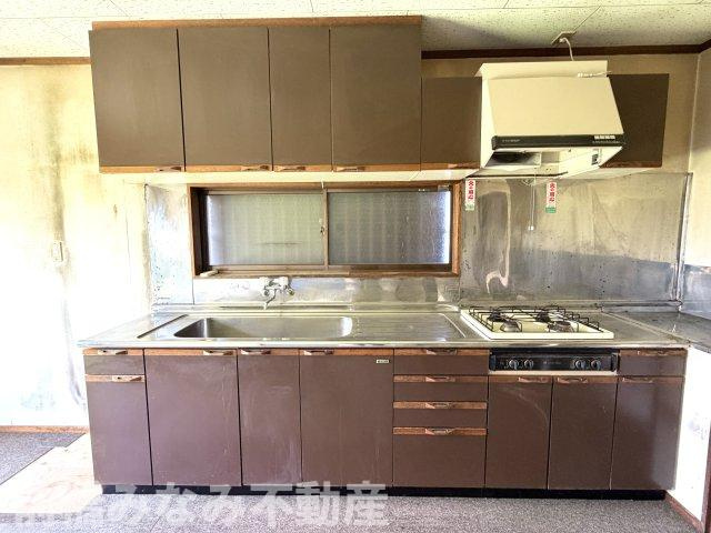 【中古】前橋市鶴が谷町　５Kのキッチン|コンパクトなキッチンで掃除もラクラク