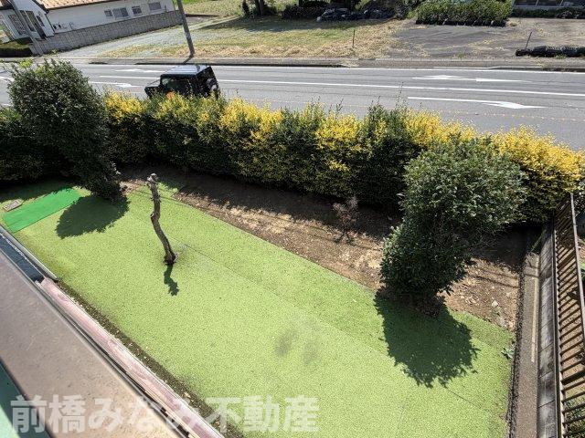 【中古】前橋市鶴が谷町　５Kの庭|お庭が付いています
