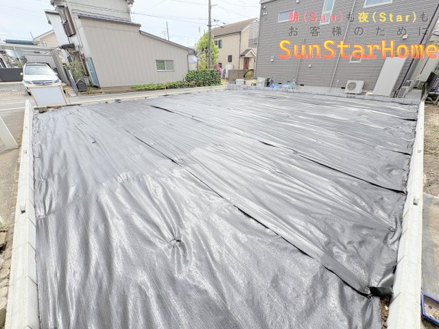 【サンスターホーム】瑞穂町長岡１丁目　建築条件無し売地の外観