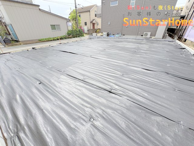 【サンスターホーム】瑞穂町長岡１丁目　建築条件無し売地の外観