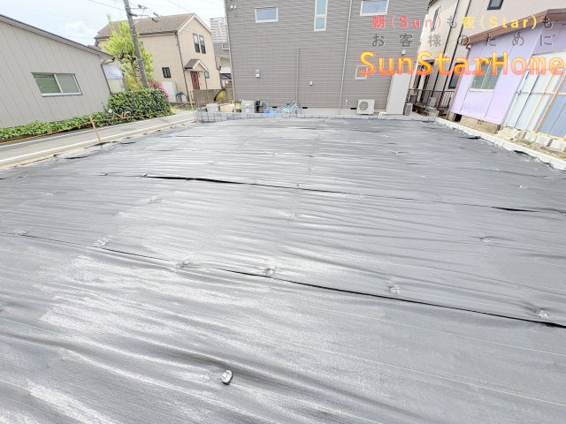 【サンスターホーム】瑞穂町長岡１丁目　建築条件無し売地の外観