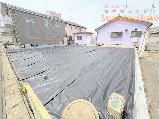 【サンスターホーム】瑞穂町長岡１丁目　建築条件無し売地の外観