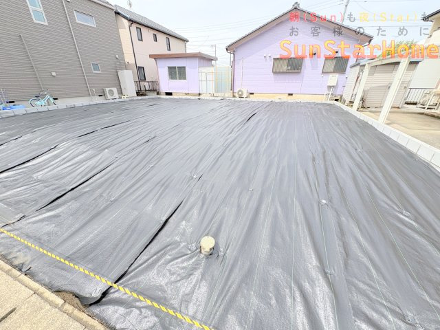 【サンスターホーム】瑞穂町長岡１丁目　建築条件無し売地の外観