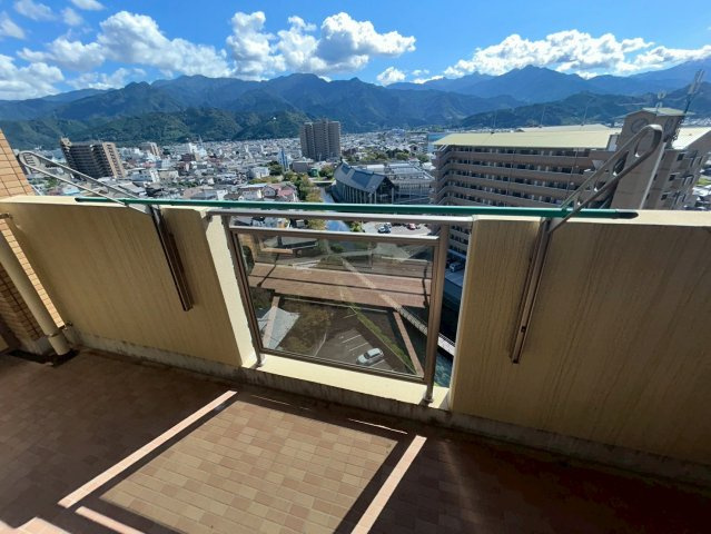 マルイローズガーデンのバルコニー