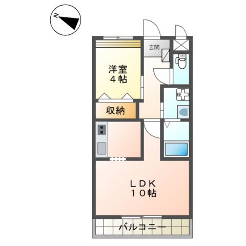 ヴィラ　フェリーチェの間取り