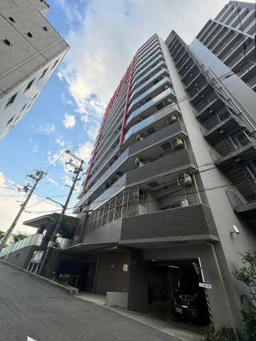 エステムプラザ難波WESTリバークロスの外観|おしゃれな外観です