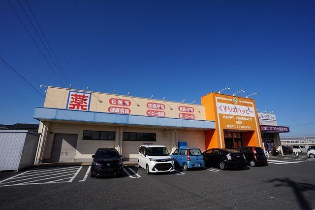 プレザントＡの周辺|くすりのハッピー知古店まで190m