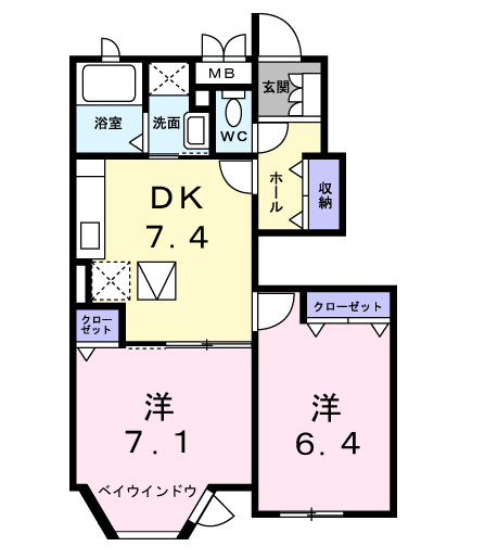 パエーゼの間取り