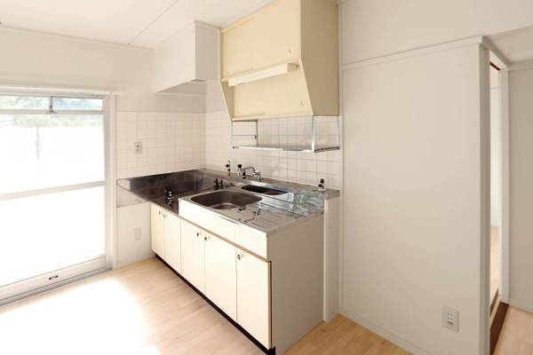 ビレッジハウス直方東3号棟のキッチン|ビレッジハウスの同一物件・同一タイプの間取りの写真です