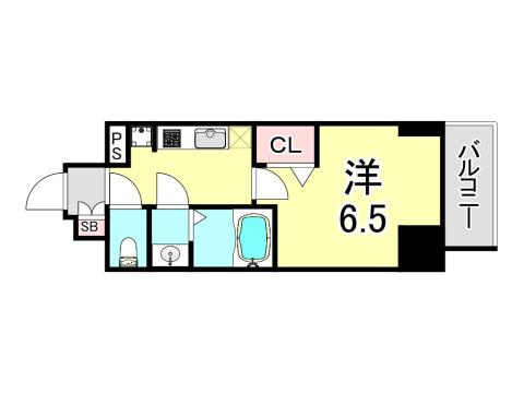 CREST TAPP DITA 神戸西パークフロントの間取り