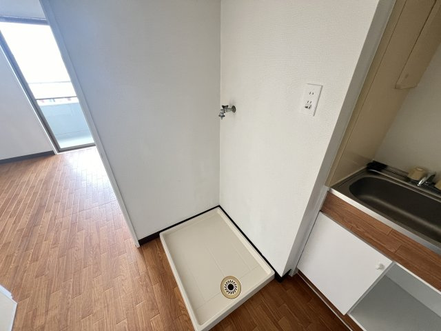 キャピタル壱番館の洗面所|退去予定のため参考写真