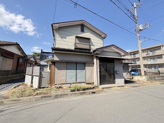 【外観】 | 志木市下宗岡4丁目　建築条件なし売地　全1区画　(志木本店) | 現地（3月16日）撮影／宗岡第二中学校まで徒歩3分。お子様の通学も安心の距離。