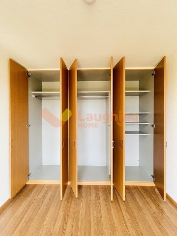 久留米市城島町江上本のアパートの収納|ちょっとした収納スペースも充実しています