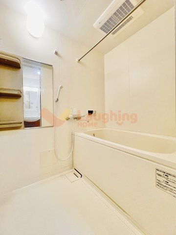 久留米市城島町江上本のアパートの浴室|落ち着いた空間のお風呂です