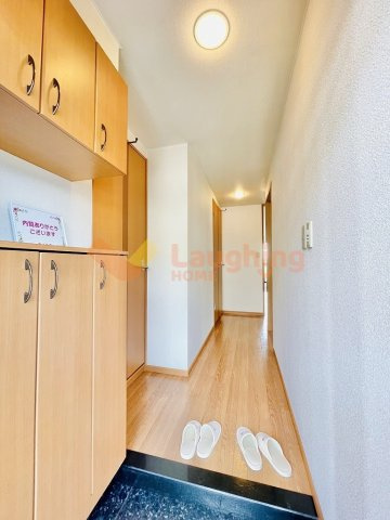 久留米市城島町江上本のアパートの玄関|玄関です