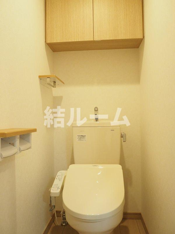 板橋区小茂根３丁目の賃貸マンションのトイレ