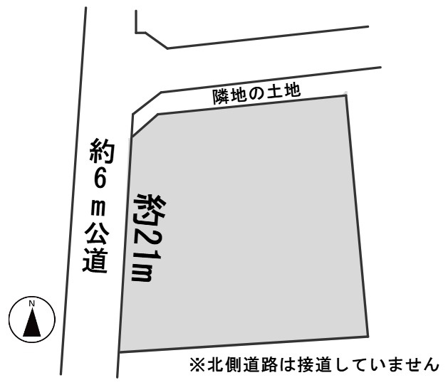 ６６３０２　安八郡神戸町大字末守土地の区画図