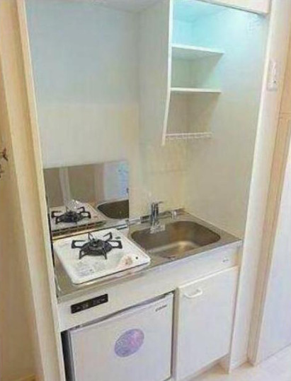 板橋区小茂根１丁目のアパートのキッチン