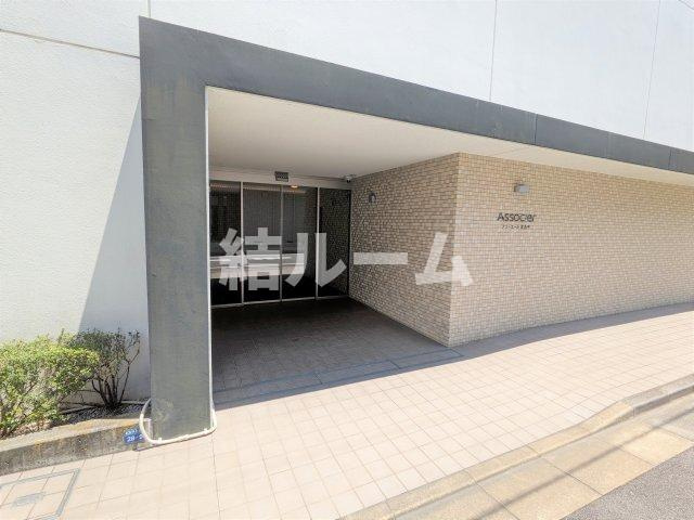 板橋区高島平７丁目の賃貸マンションのエントランス