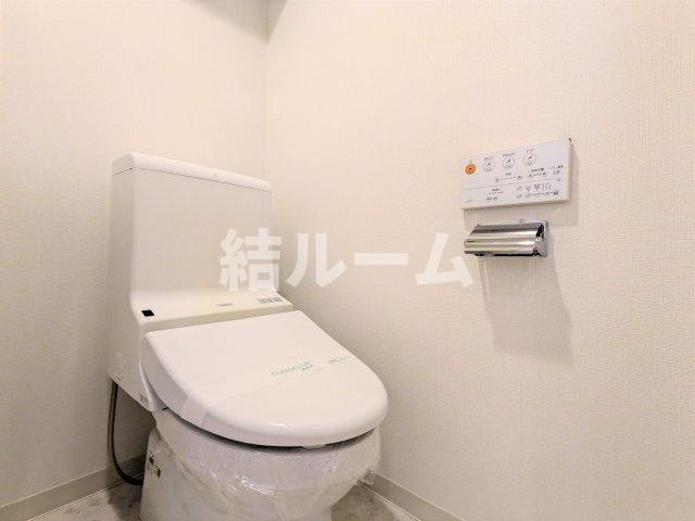 板橋区高島平７丁目の賃貸マンションのトイレ