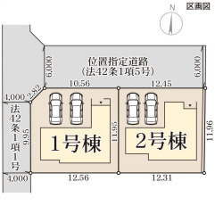 リーブルガーデン太子町立岡の区画図