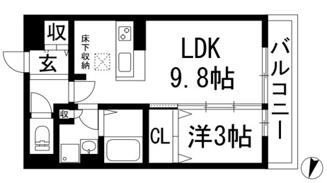 【間取り】