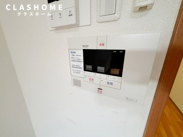 グランデュ桜　　刈谷市の賃貸ならクラスホーム刈谷店のセキュリティ|同物件の別部屋になります。