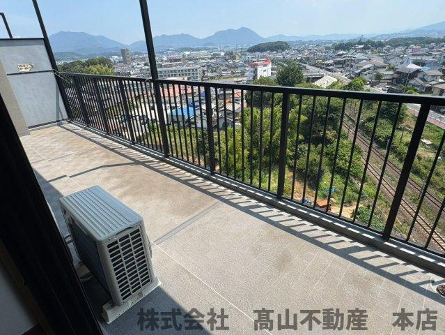 ロワールマンション東郷駅前のバルコニー