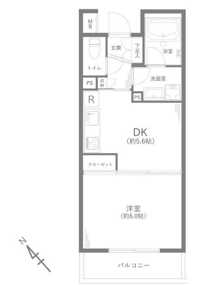 ソフィアーレ代官山の間取り