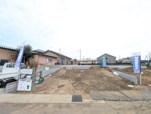 【前面道路含む現地写真】 | クレイドルガーデン前橋市朝倉町第4ー②